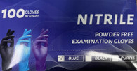 STL Nitrile Gloves Powder Free - Blue 100pcs (Medium)