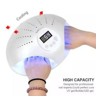 Sun UV/LED Nail Light Full Double 2-Hand Lamp - Sun 669 (White)