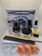 STL Kit #1 - Acrylic Set (Monomer, Powder, Primer, Brush, Prep, etc.)