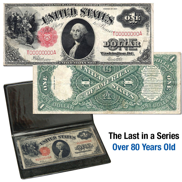 1917 $1 Large Note