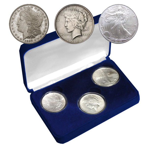 Three Centuries of US Silver Dollars