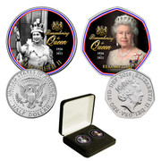  Queen Elizabeth II Remembrance 2 Coin Set