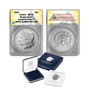  2024-P Morgan Silver Dollar Uncirculated Coin MS70