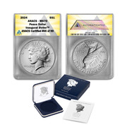 2024-P Peace Silver Dollar Uncirculated Coin MS70