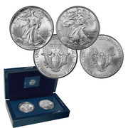First & Last American Silver Eagles (Type 1)