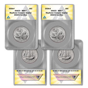 2026 P & D Mayflower Compact Semiquincentennial Quarter - MS67