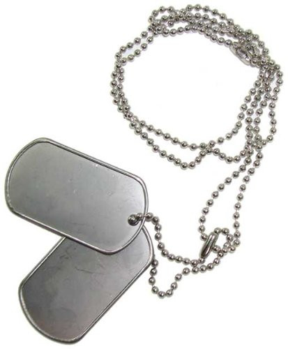 military engraved dog tags