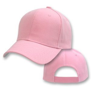Light Pink Adjustable Baseball Cap 1389