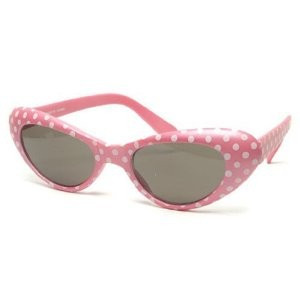 pink retro glasses