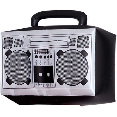 INFLATABLE MUSIC BOOM BOX