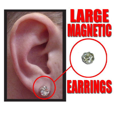 magnetic earrings diamond