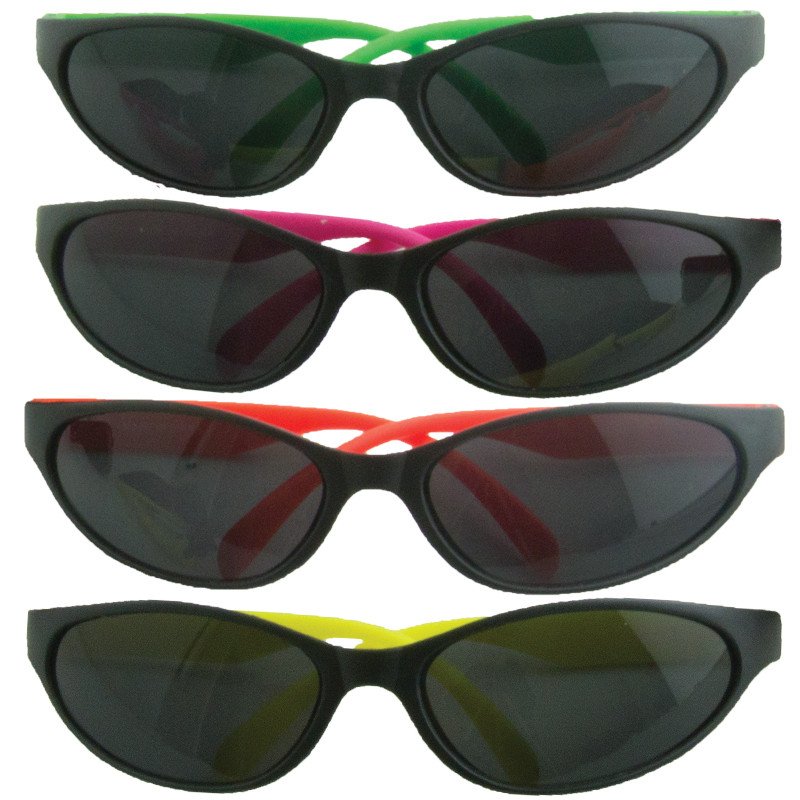 neon party sunglasses