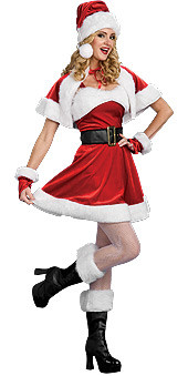 Discount Miss Santa Costume | Cute Miss Santa Costume
