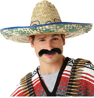 Mexican Pancho Costume Villa Mustache 9040 - Private Island Party