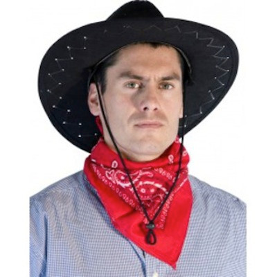 Red Cowboy Costume Bandana 1919cdz