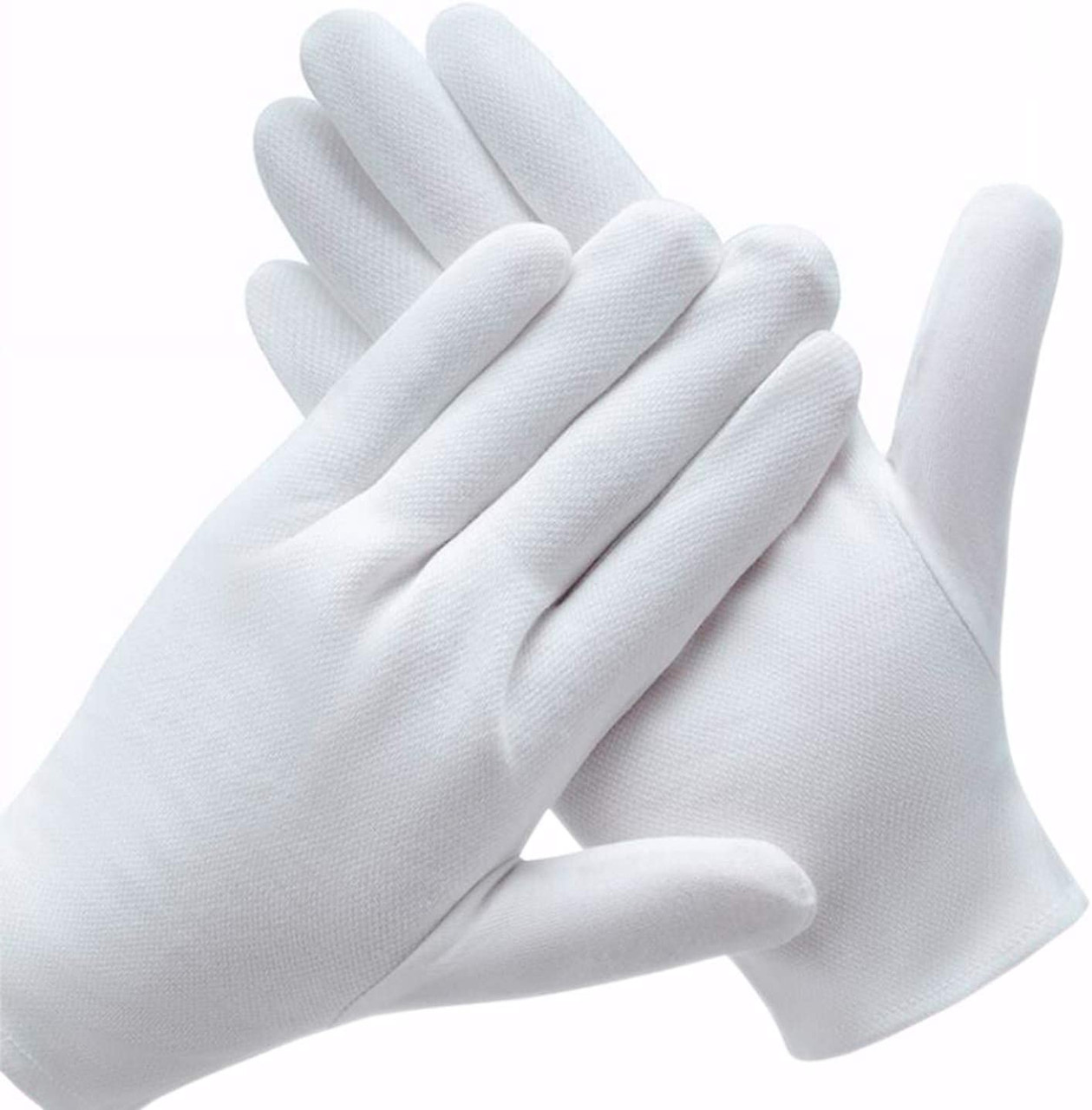 large white gloves