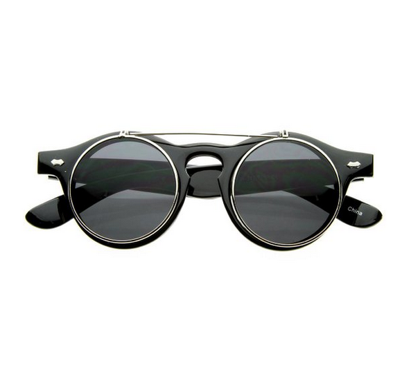 flip up sunglasses retro