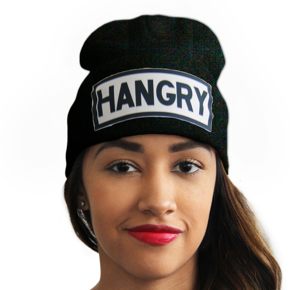 Hangry Hats Hangry Slang Beanies® Ribbed Comfort Knit Hats 10+ Colors