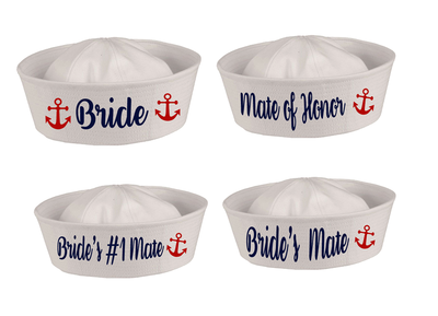 Sailor Hats Customized, with 