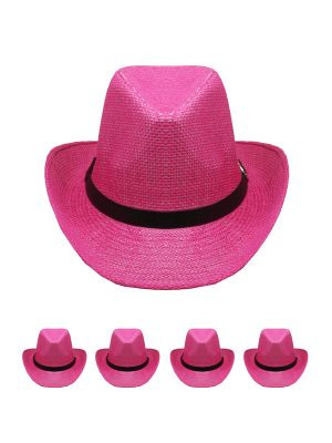 pink cowgirl hats in bulk