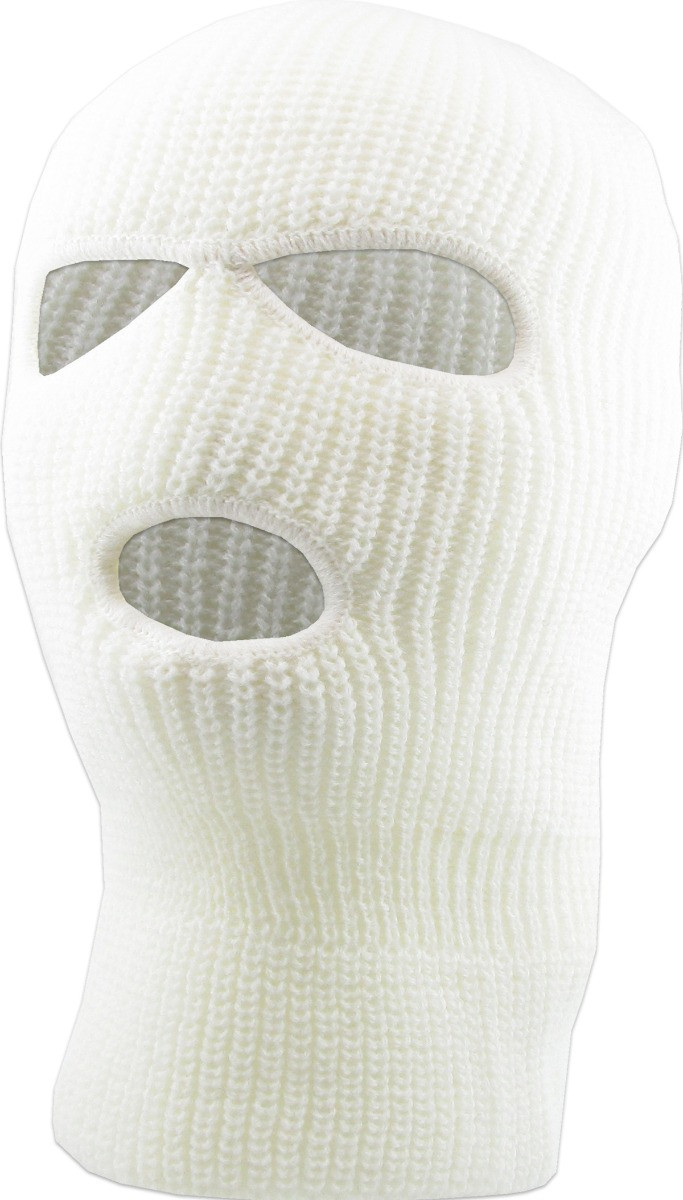 Download Three Hole Knit Ski Mask - Charcoal 3061