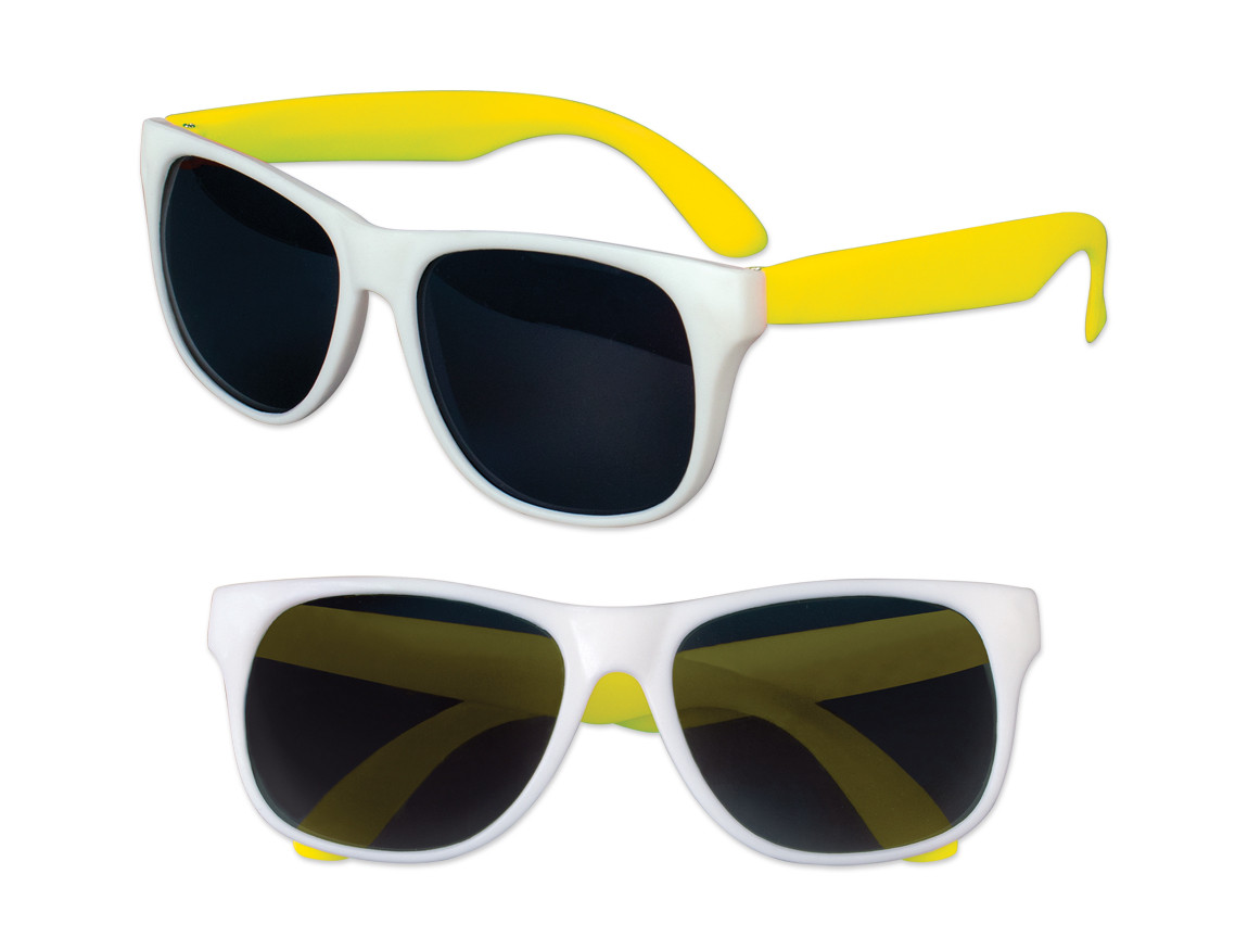 white sunglasses party favors