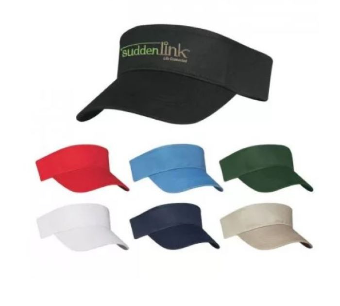 custom sun visor hats