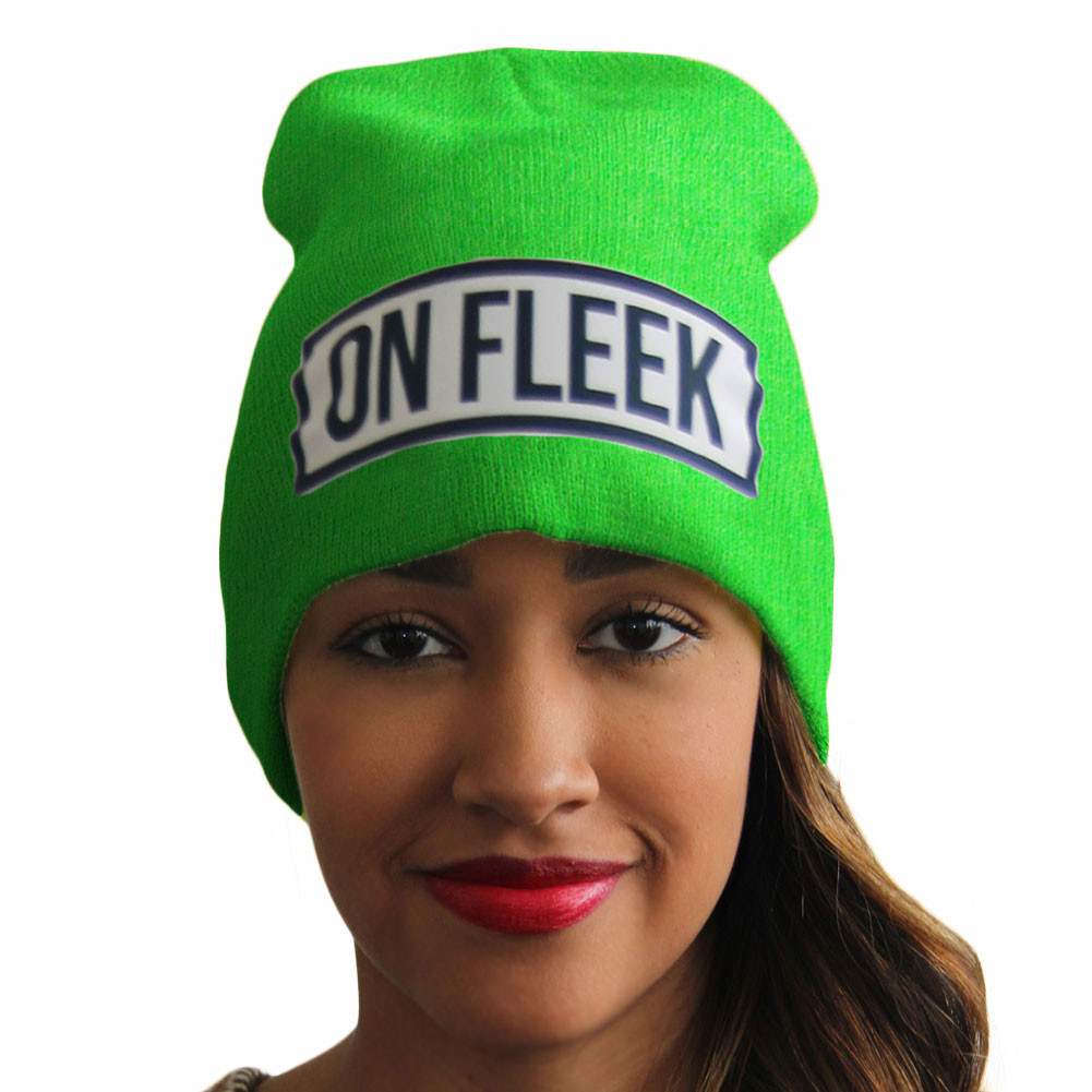 On Fleek On Fleek Hats Slang Beanies® Ribbed Comfort Knit Hats 10