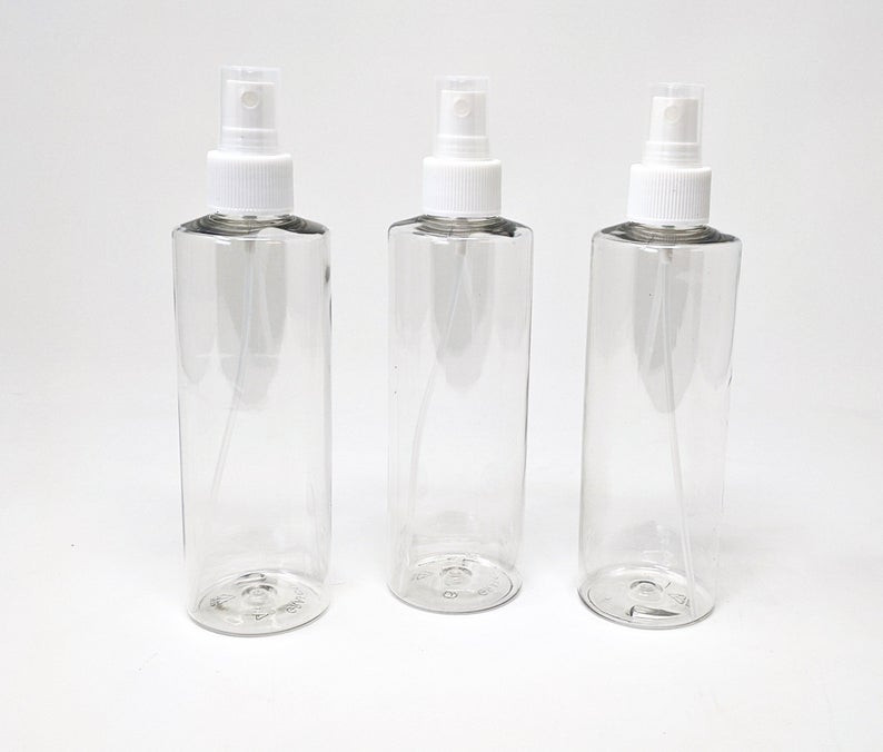 Download Spray Bottles | 16 OZ Clear Plastic Empty Bottle USA 3026916 Yellowimages Mockups