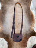 Squirrel Bag W/ black heart inlay