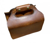The Leatherman 4BC-2 4 box shot shell range bag. Holds 4 boxes of shot shells. Made of premium 8 ounce latigo cowhide leather. 