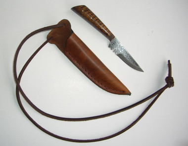 NS-2005 neck sheath and patch knife