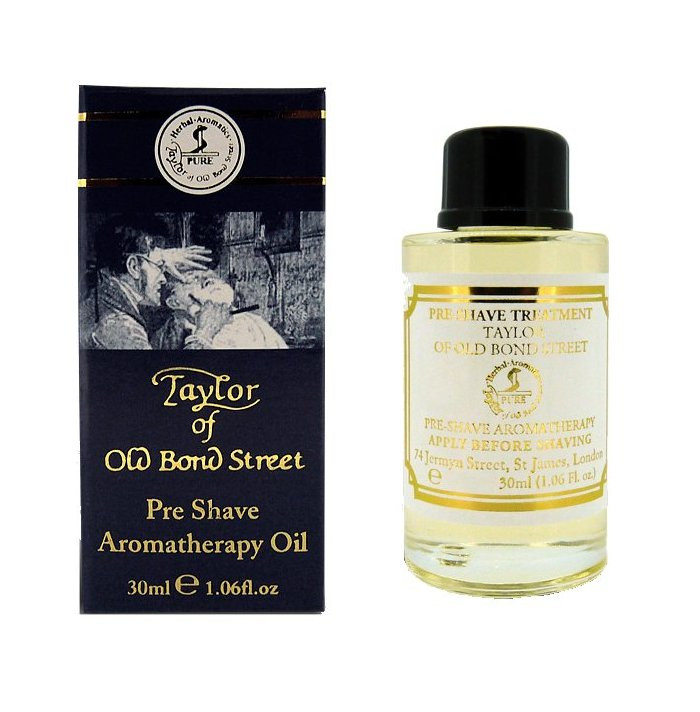 Taylor of Old Bond Street Oil Pre-Shave - Mens Store Aromatherapy Shop Barber Room