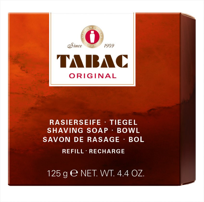 Tabac Original Shaving Soap Refill - 4.4 oz. - Mens Room Barber Shop Store