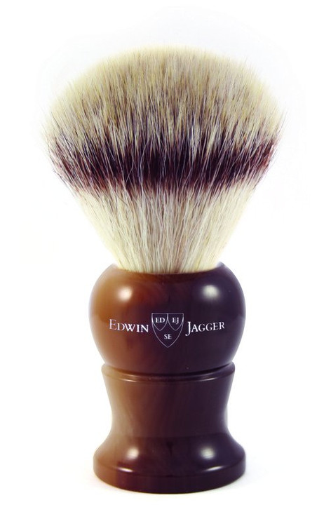 Edwin Jagger Synthetic Silvertip Shaving Brush