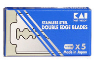 KAI Stainless Steel Double Edge Razor Blades