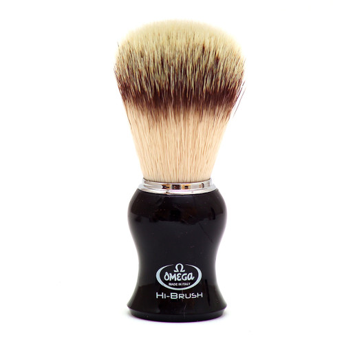 Omega 0146206 HIBRUSH Synthetic Shaving Brush