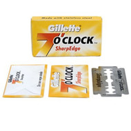 Gillette 7 O'clock SharpEdge (Yellow) DE Razor Blades
