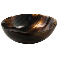Parker Genuine Ox Horn Palm Lather Bowl