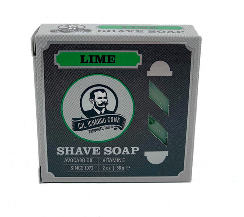 Col Conk Glycerin Shave Soap - Lime