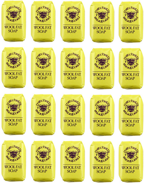 Mitchell´s Wool Fat Bath Soap 25g (12-pack)