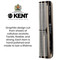 Kent Graphite Pocket Comb Coarse & Fine - OTG