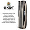 Kent Graphite Pocket Comb for Thick Coarse Hair - 12TG