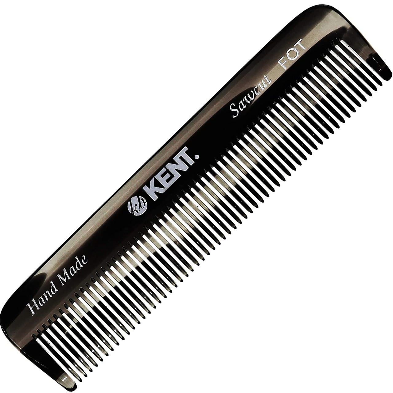 Kent Graphite Pocket Comb for Fine/Thin Hair FOTG Mens Room Barber