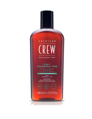 American Crew 3-in-1 CHAMOMILE + PINE Shampoo, Conditioner & Body Wash - 15 oz.