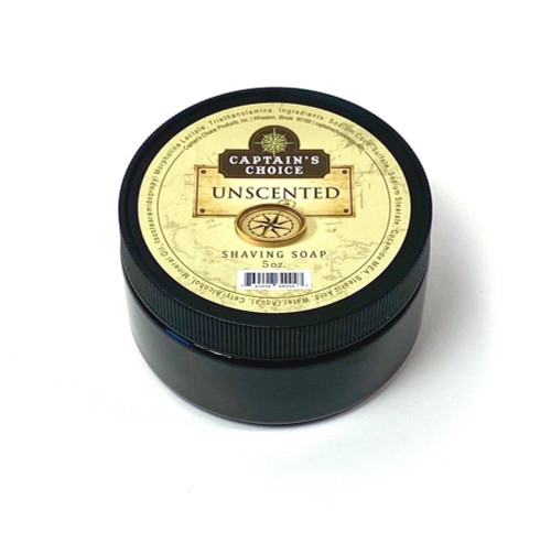 Captain's Choice UNSCENTED Shaving Soap