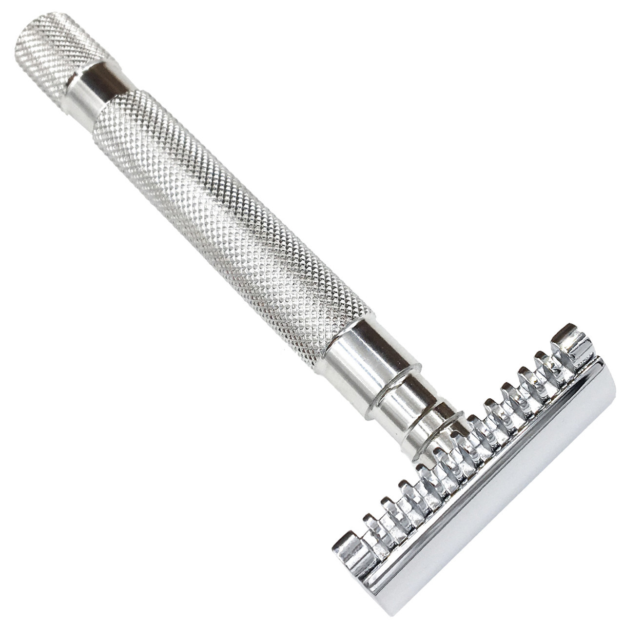 Parker 68S Stainless Steel Safety Razor - Open Comb - Mens Room Barber ...