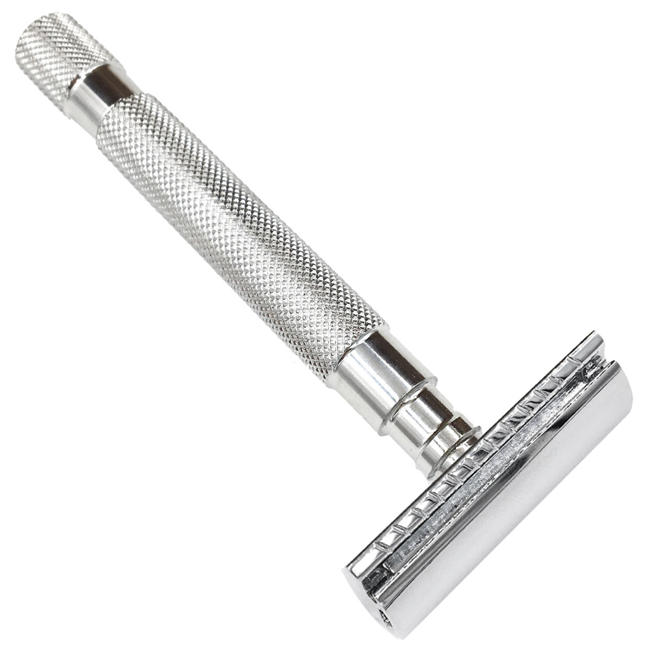 Parker 64S Stainless Steel Safety Razor - Closed Comb - Mens Room