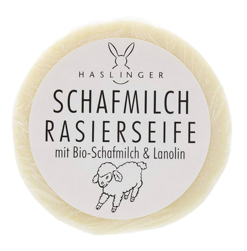 Haslinger Sheep milk & Lanolin Shaving Soap