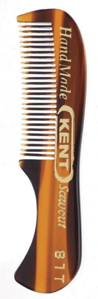 Kent Moustache Comb - 81T - Mens Room Barber Shop Store